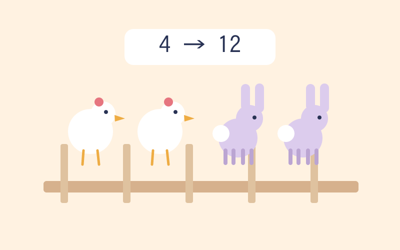 Chickens and Rabbits game cover illustration