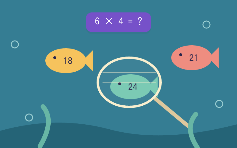 Deep Sea Multiplication game cover illustration