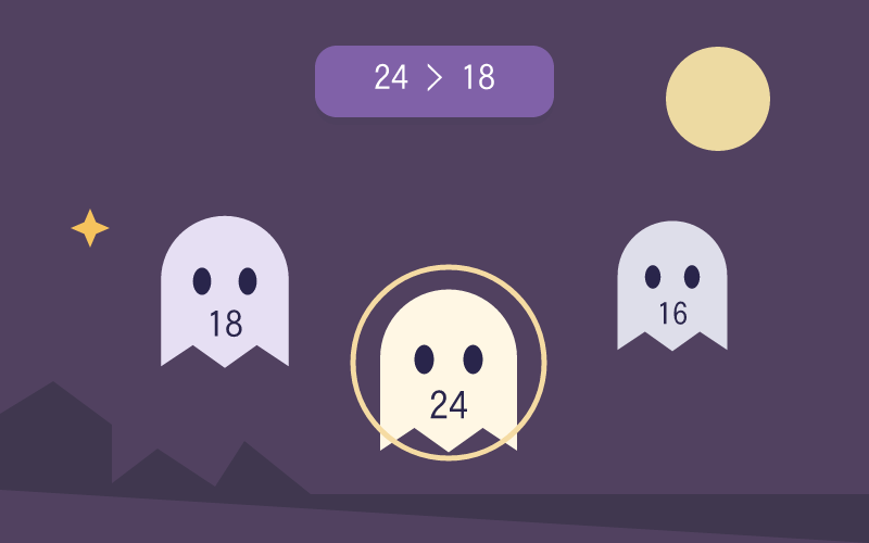 Halloween Ghost Hunt game cover illustration