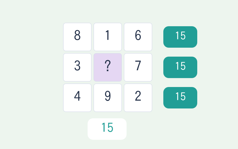 Magic Square game cover illustration