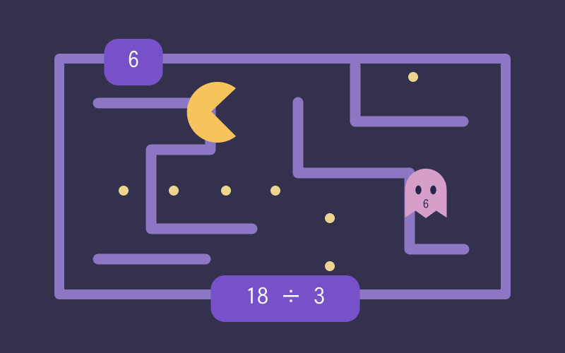 Math Man game cover illustration
