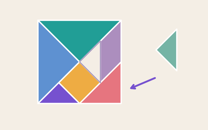 Tangram Shape Builder game cover illustration